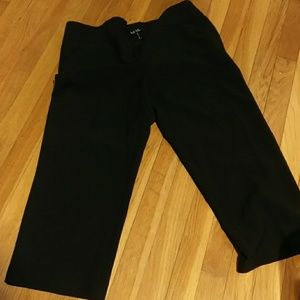 Black dress pants Capri's
